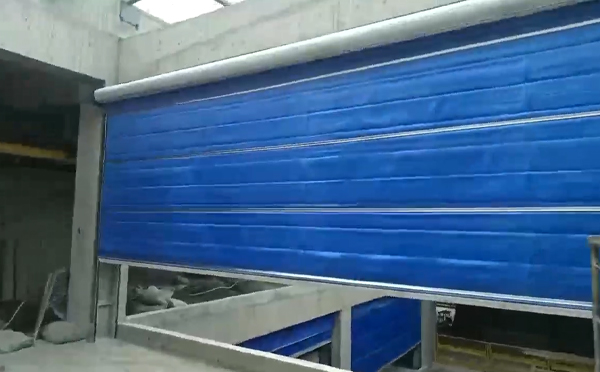 大型物流园区完成礼县防火门整体安装工程